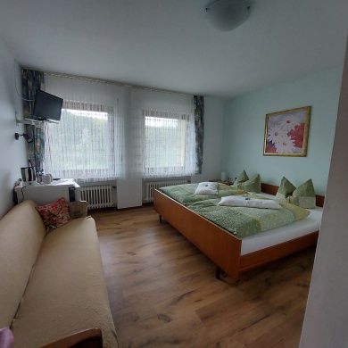 Gästezimmer 1 in der Privatpension Heuskel