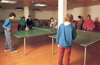 Tischtennis, Billard, Tischfussball