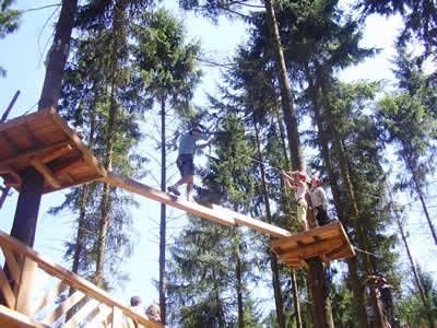 Jugendaktivitäten im Kletterpark