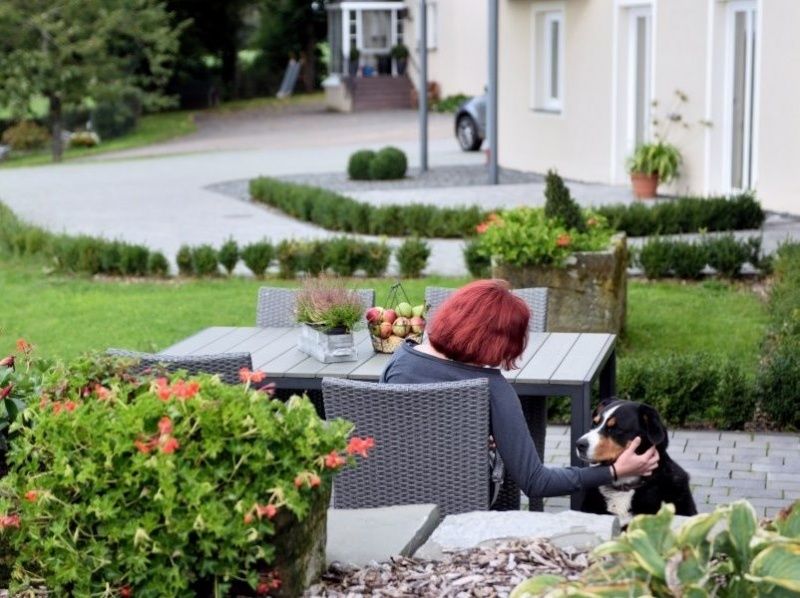 Terrasse Bauerngartenwohnung