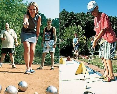 Camping-Freizeitzentrum Sägmühle und Schlafen im Weinfass