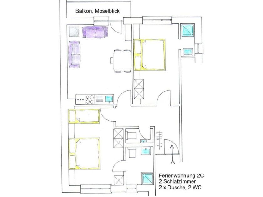 Mosel Ferienwohnungen in bester Lage von Bernkastel-Kues