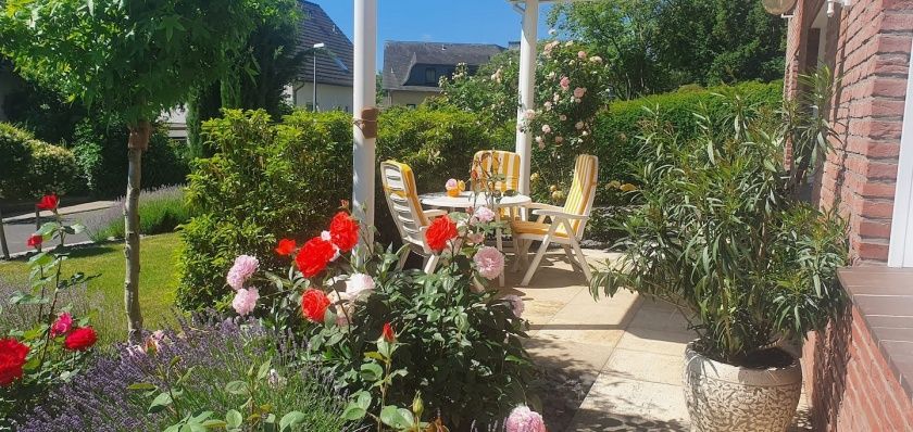 Ferienwohnung Am Heideberg mit sonniger Terrasse