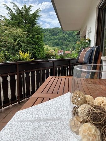 Ihre Terrasse mit herrlicher Aussicht