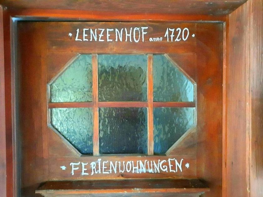 Ferienwohnungen Lenzenhof anno 1720