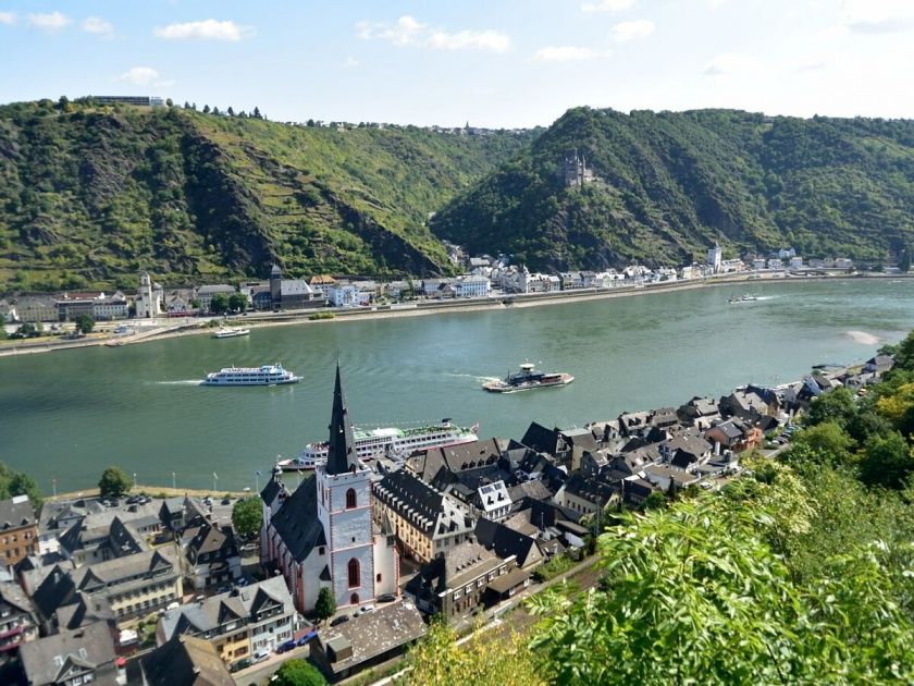 Blick auf St. Goar