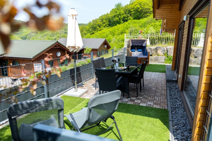 5 Sterne Ferienhaus Tommy am idyllischen Waldsee Rieden