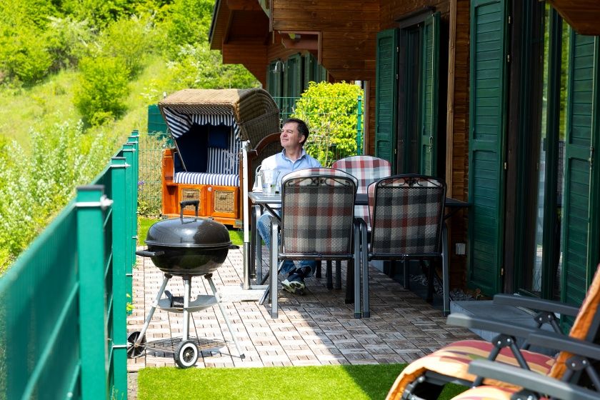 5 Sterne Ferienhaus Susi am idyllischen Waldsee Rieden