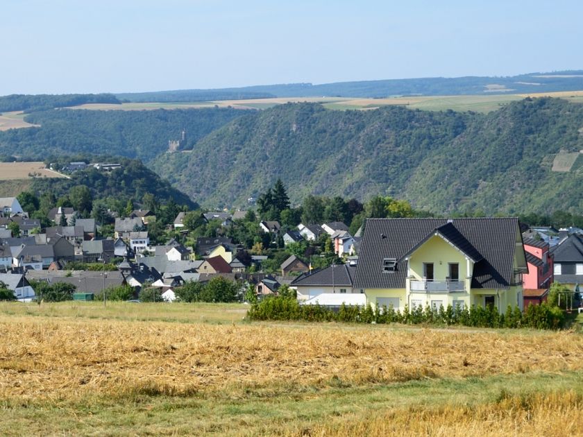 Blick auf Biebernheim