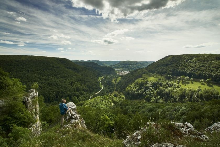 Blick auf die Schwäbische Alb