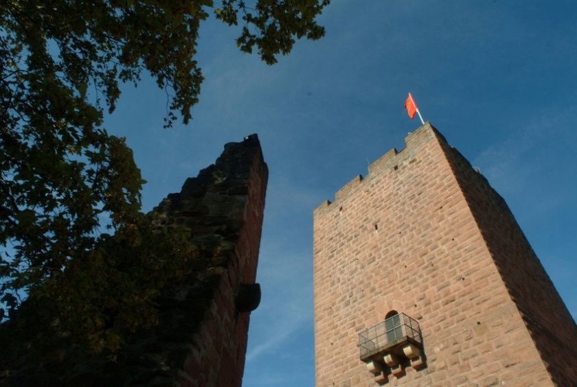 Mittelalterlicher Weihnachtsmarkt auf der Burg Landeck